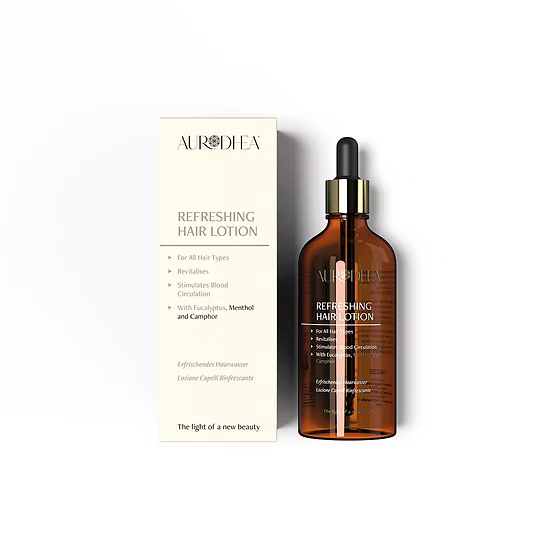 Locion freskues Aurodhea për flokë me mentol dhe kamfor